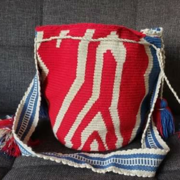 ☆Sold at other site☆Colombian Handmade Bag☆Big☆ - Picture 2 of 4